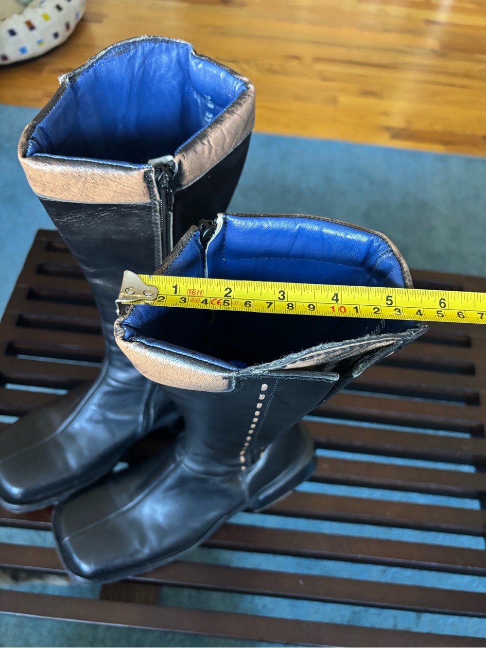 Vintage Bunker Leather Boots - Picture 11 of 13